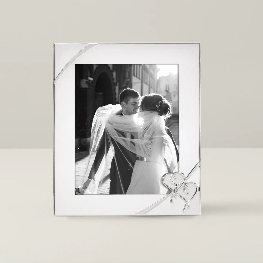 Lenox True Love 8x10” Photo Frame Silver Plated